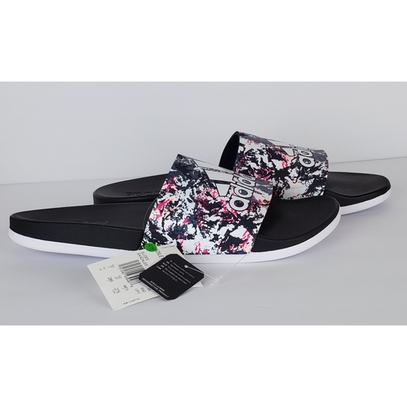 NWT Adidas adilette comfort slide sandals - Picture 6 of 14